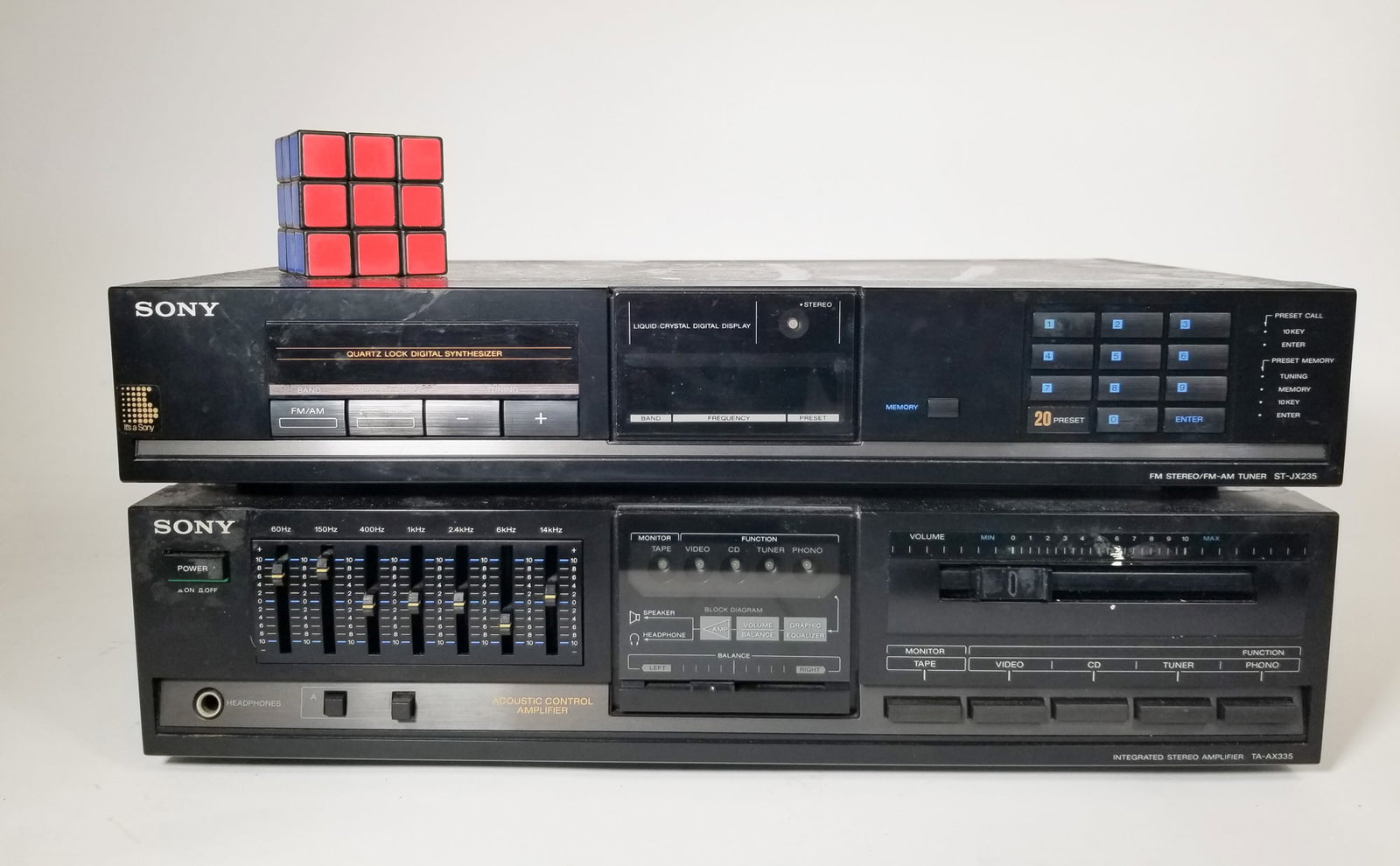 Two Pieces of Vintage Sony A/V Equipment - 2