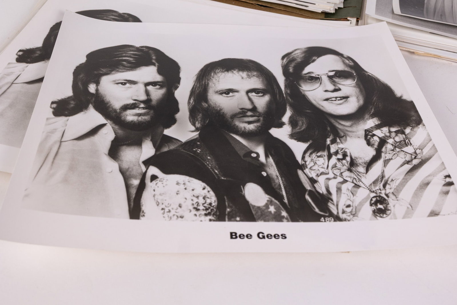 Vintage Photographs by Gustavo Parras Featuring Beegees - 5