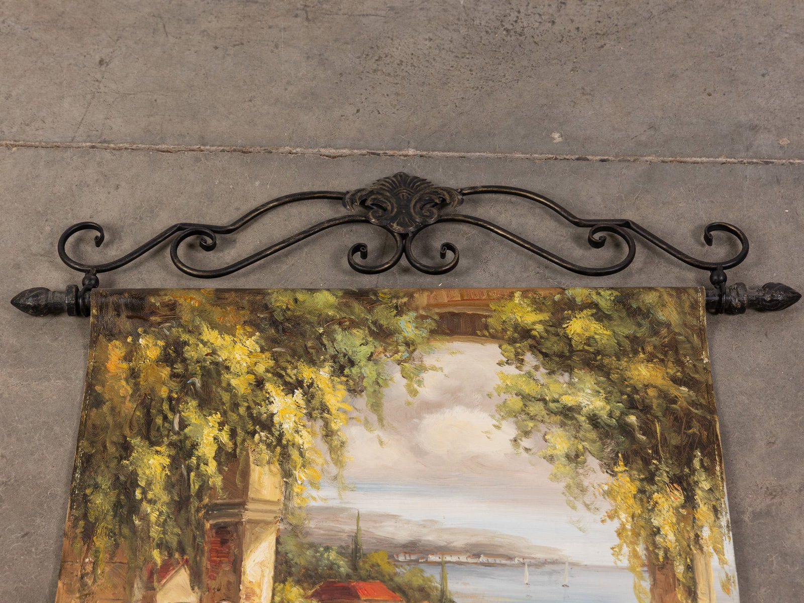 Vintage Tapestry Style Oil Painting - 2