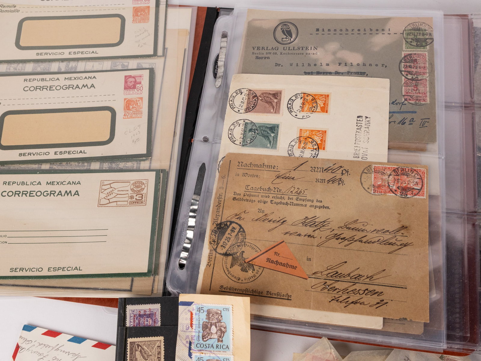 Lot of Assorted Loose Foreign and Domestic Vintage Stamps - 7