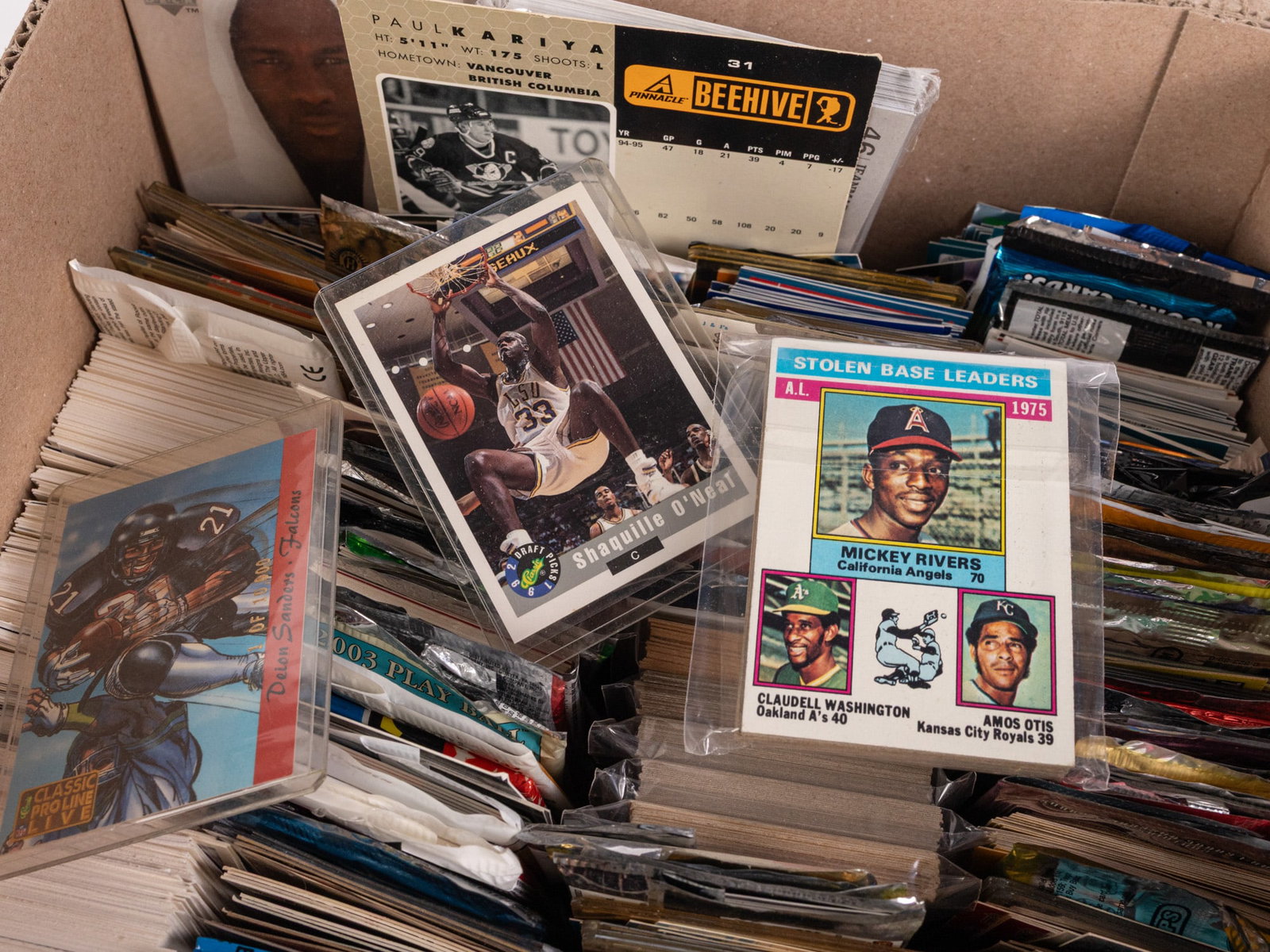 Assortment of Sports Cards ft. Upper Deck Michael Jordan Cards - 2