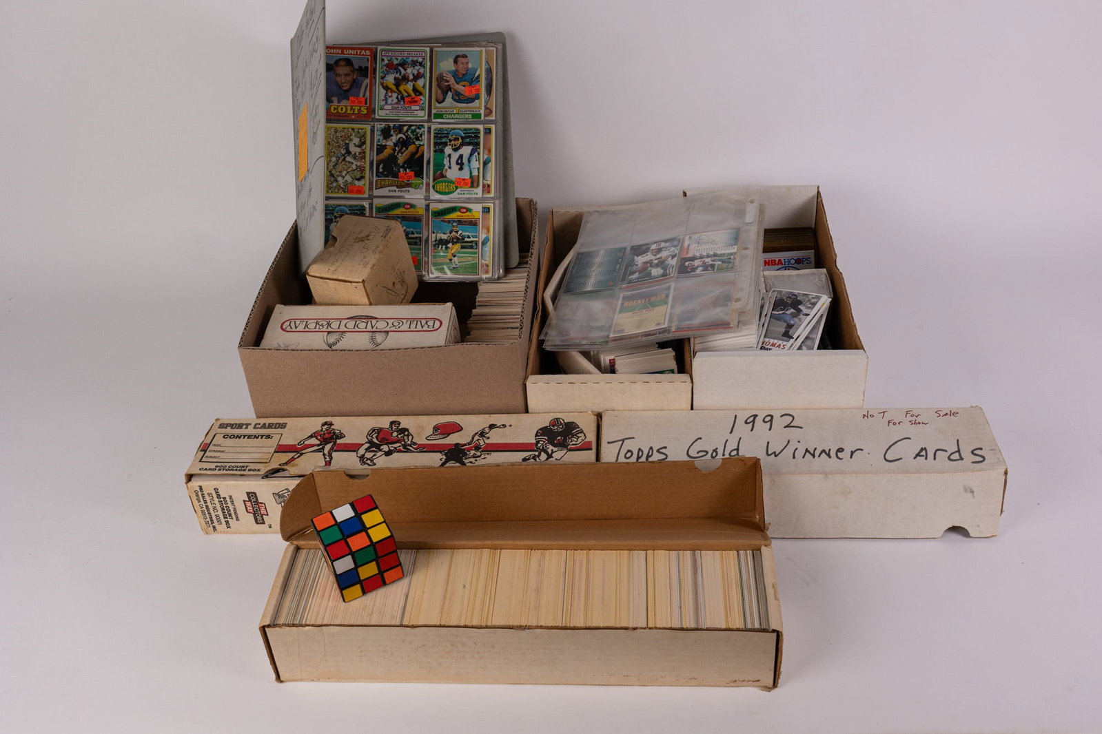 Large Assortment of Sports Cards ft. 1992 Topps Winner Cards - 2