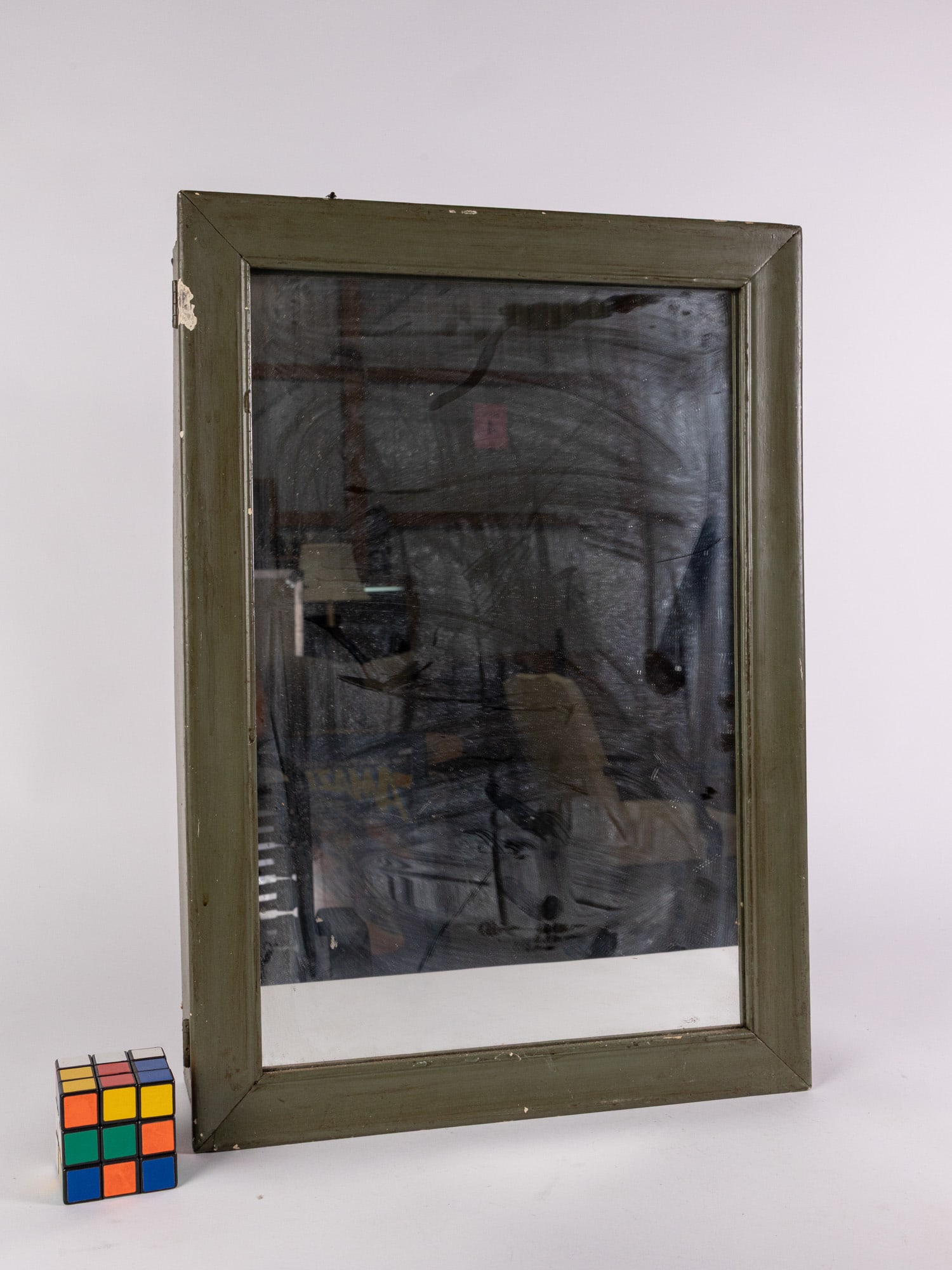 Antique Early 20th Century Wall Mounted Medicine Cabinet - 2