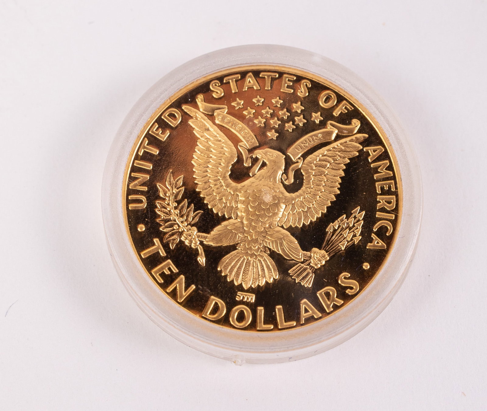 1984 Los Angeles Olympic $10 Gold Eagle Coin - 3