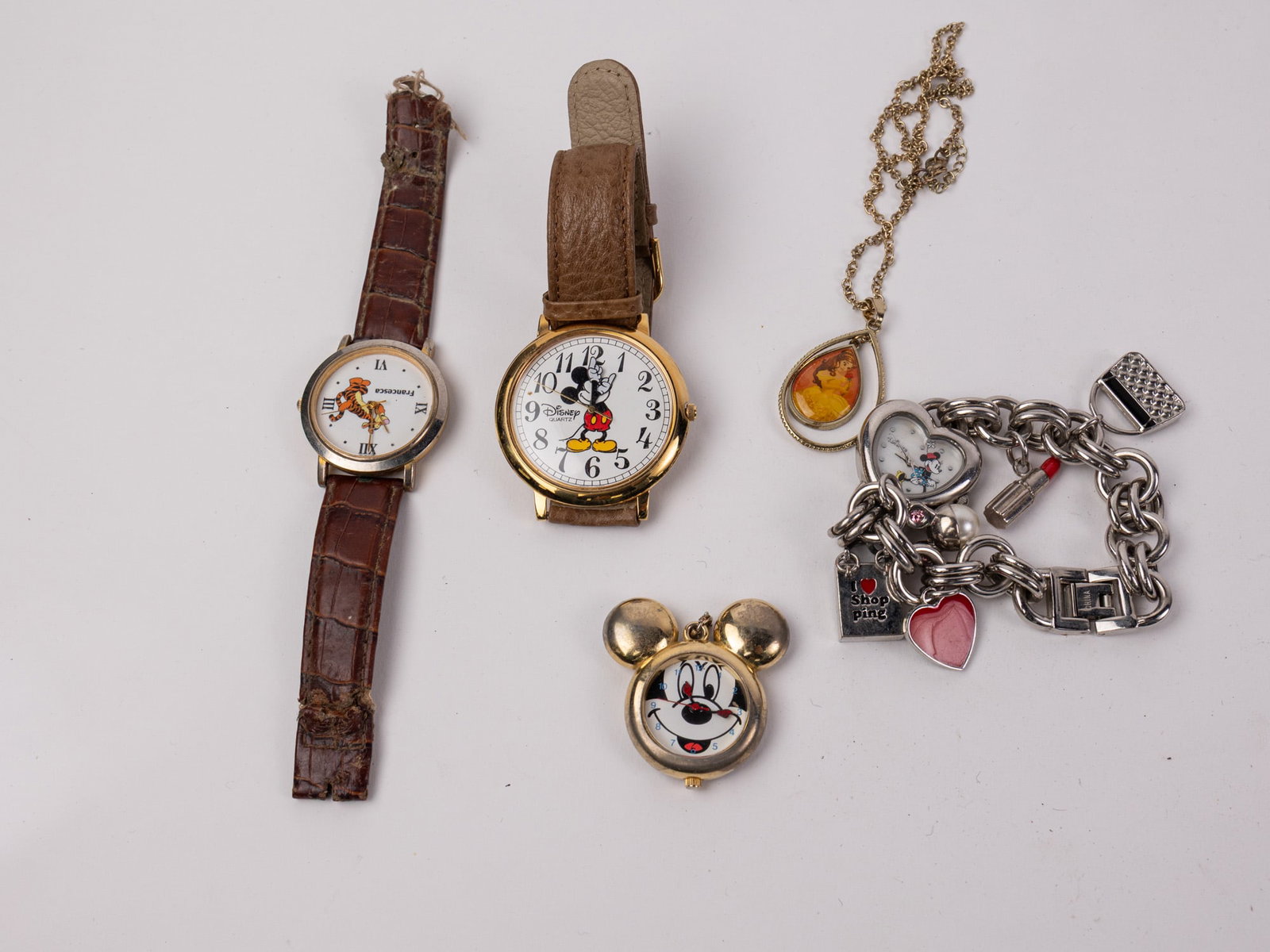 Assorted Disney Jewelry and Watches: Assorted Disney Jewelry and Watches Literature Brooks Auction – Online Auction Terms & Conditions Contact: (856) 694-2960 | info@brooks.auction READ BEFORE YOU BID: We want you to feel confident