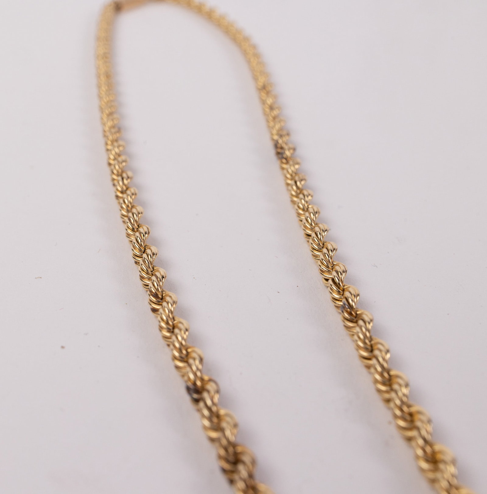 14KY Gold Twisted Rope Chain - 4