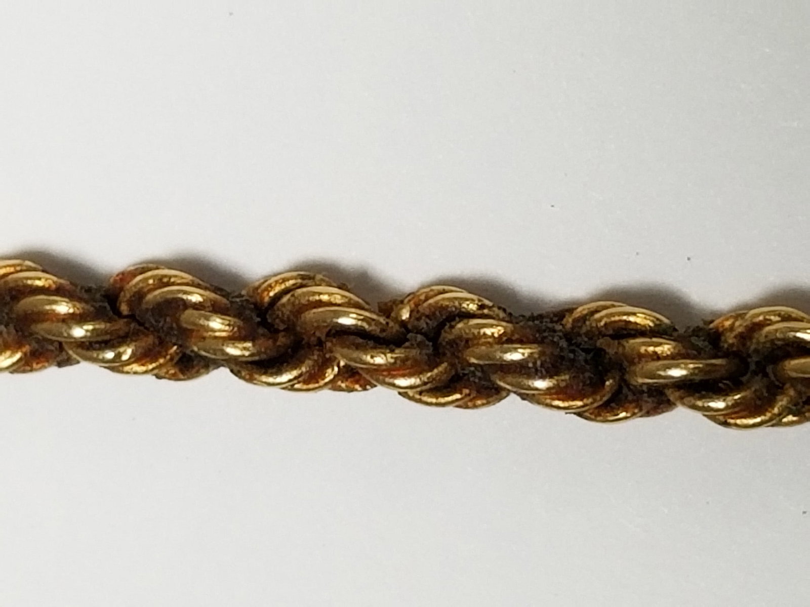 14KY Gold Italian Twisted Rope Chain - 2