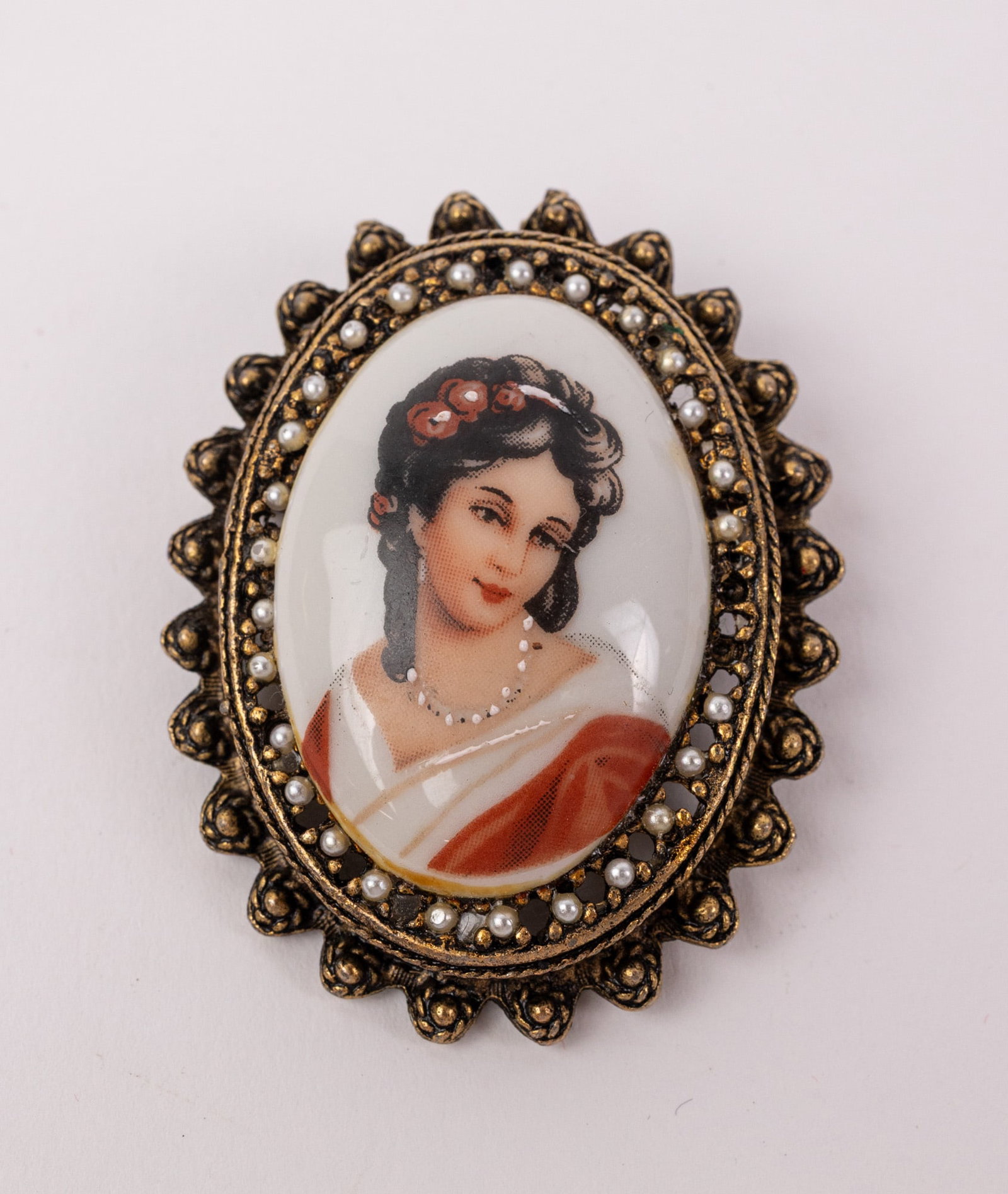 Vintage French Made Limoges Pendant Brooch: Vintage French Made Limoges Pendant Brooch Literature Brooks Auction – Online Auction Terms & Conditions Contact: (856) 694-2960 | info@brooks.auction READ BEFORE YOU BID: We want you to feel co