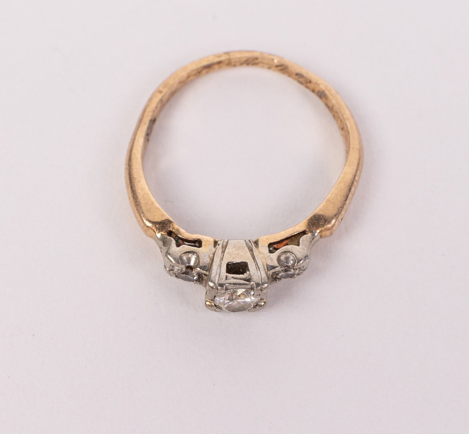 14KT Gold Two-Tone Ring - 2