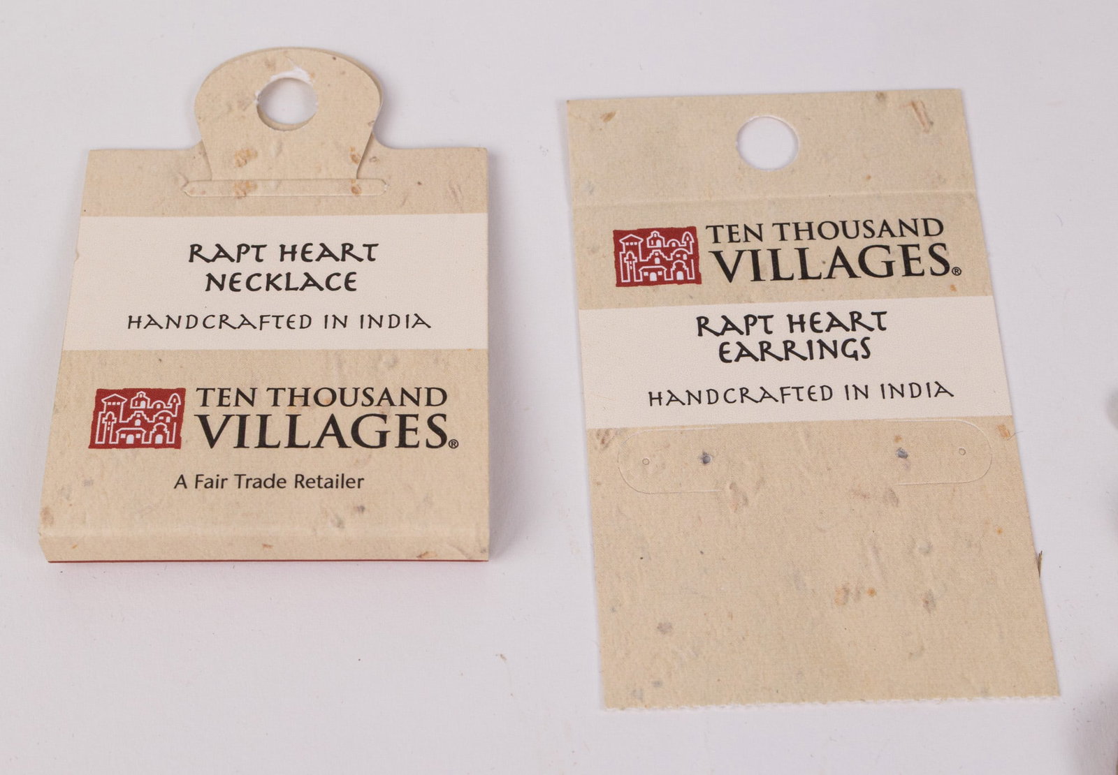 Rapt Heart Red Stone Necklace and Earrings Set - 3