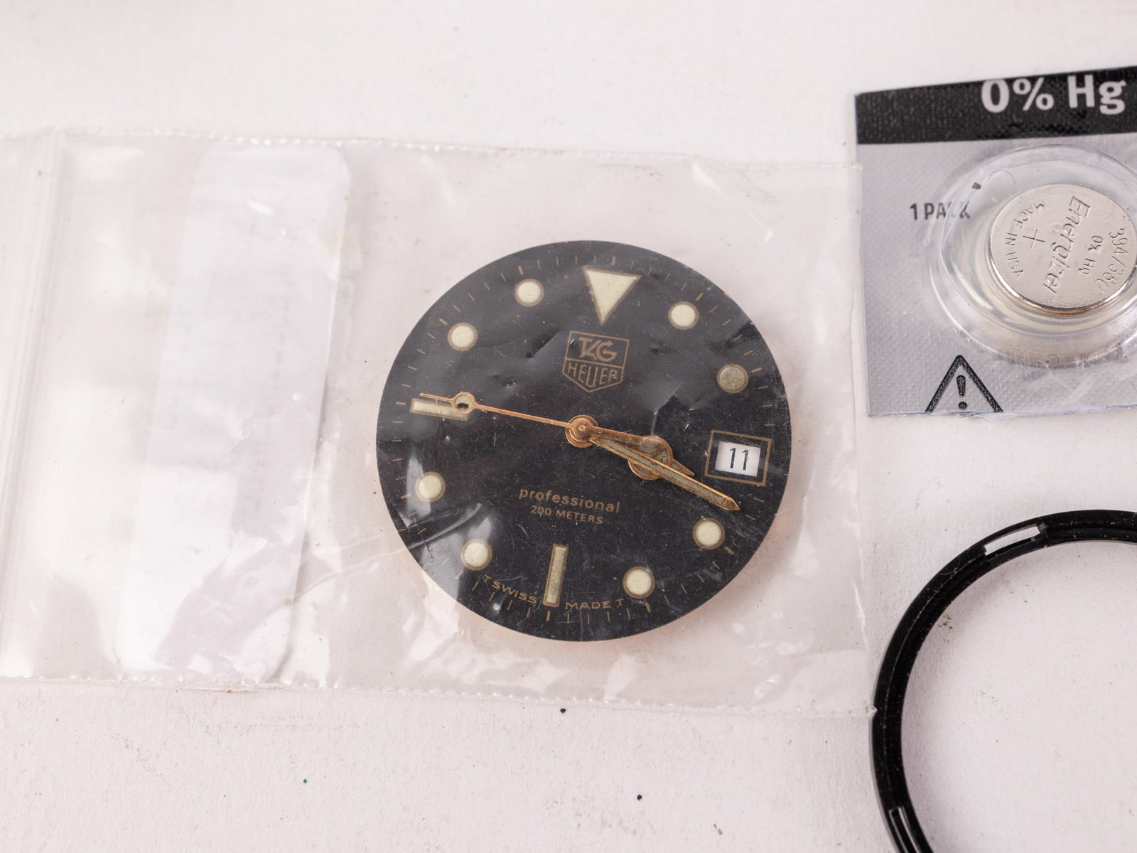 Tag Heuer Wrist Watch, Quartz Movement, Case, & Parts - 2