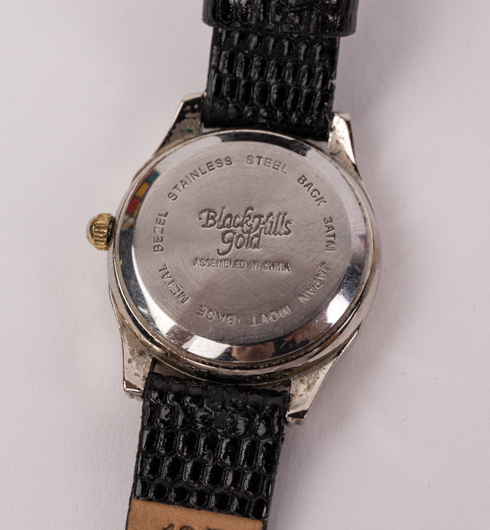 Pair of Black Hills Wrist Watches ft. 12KY Gold Leaf Accent Watch - 3