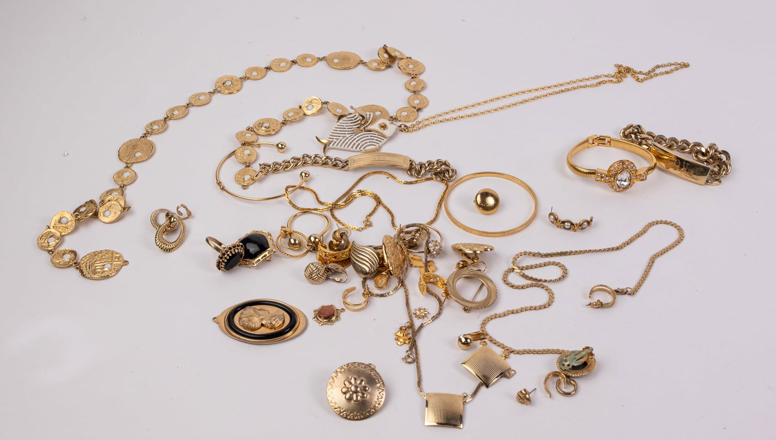 Assortment of Gold-Tone Jewelry (1 of 5)