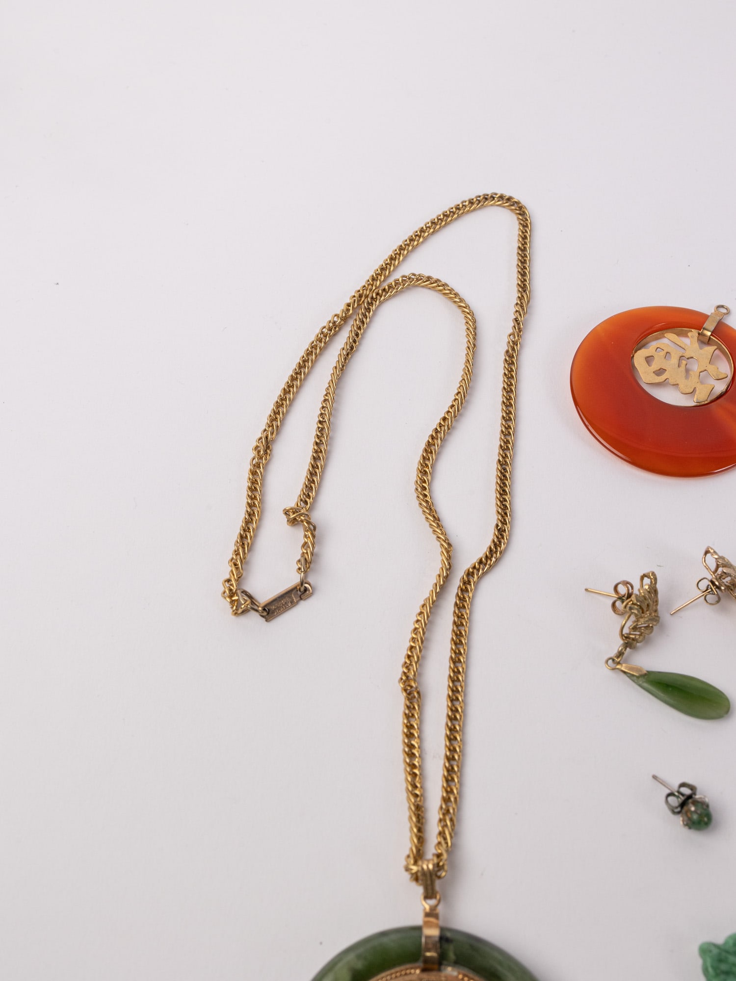Grouping of Asian and Jade Jewelry - 4