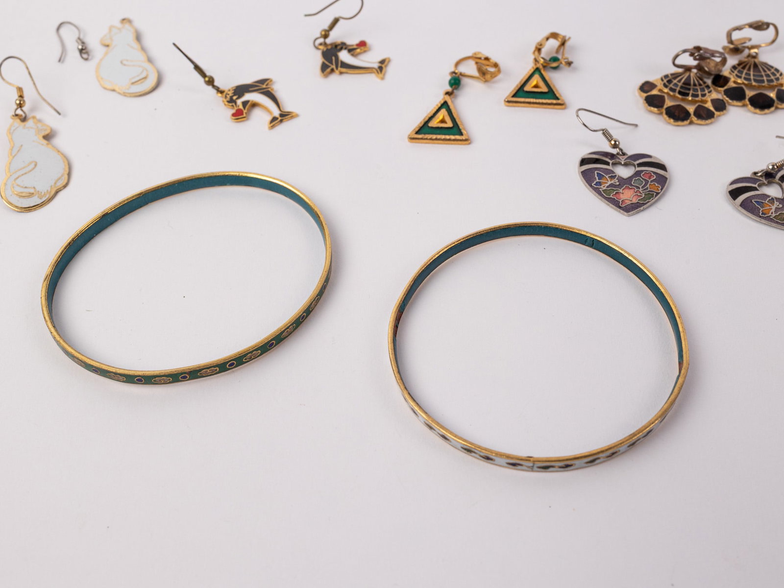 Assortment of Cloisonne Jewelry - 3