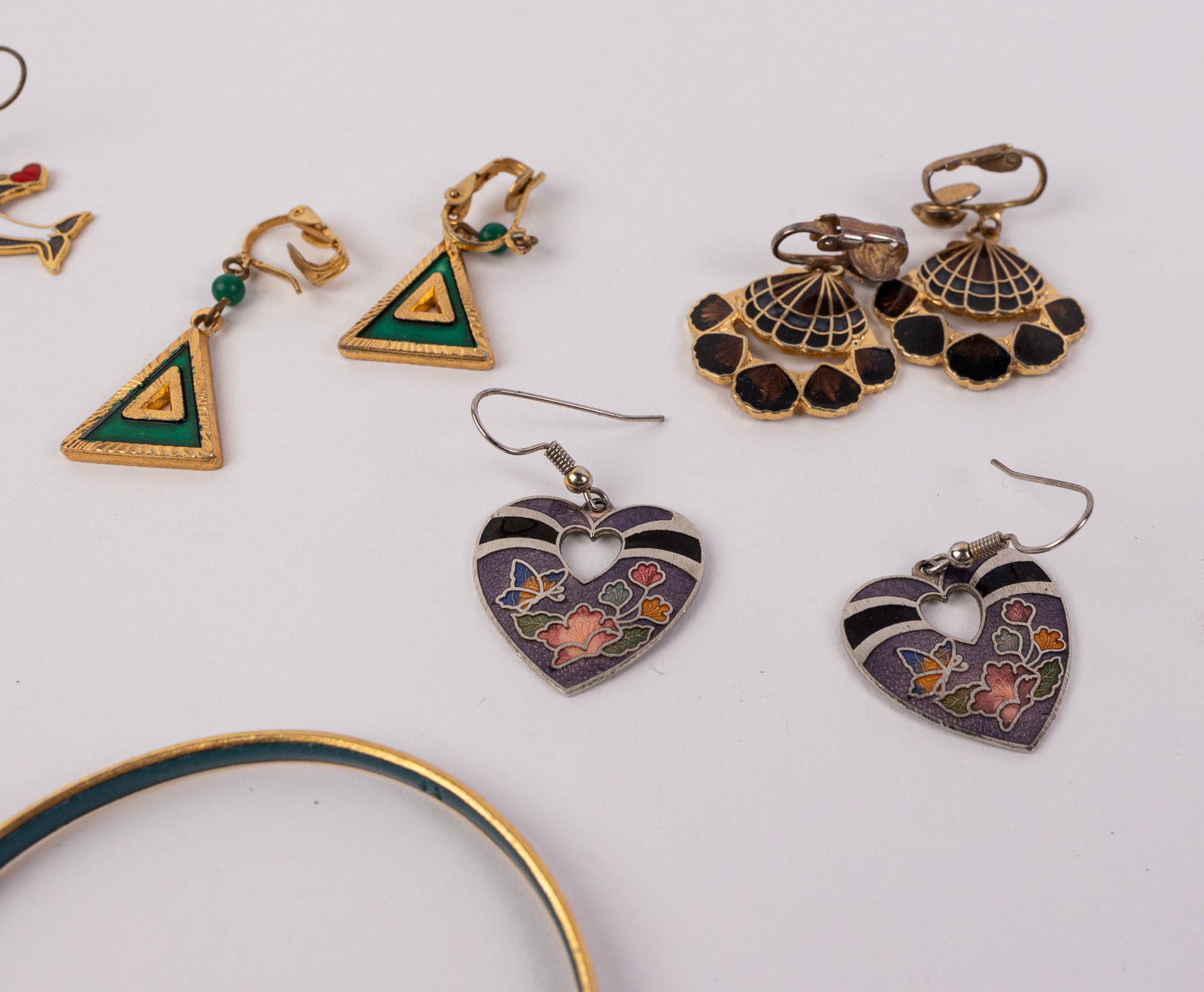Assortment of Cloisonne Jewelry - 4