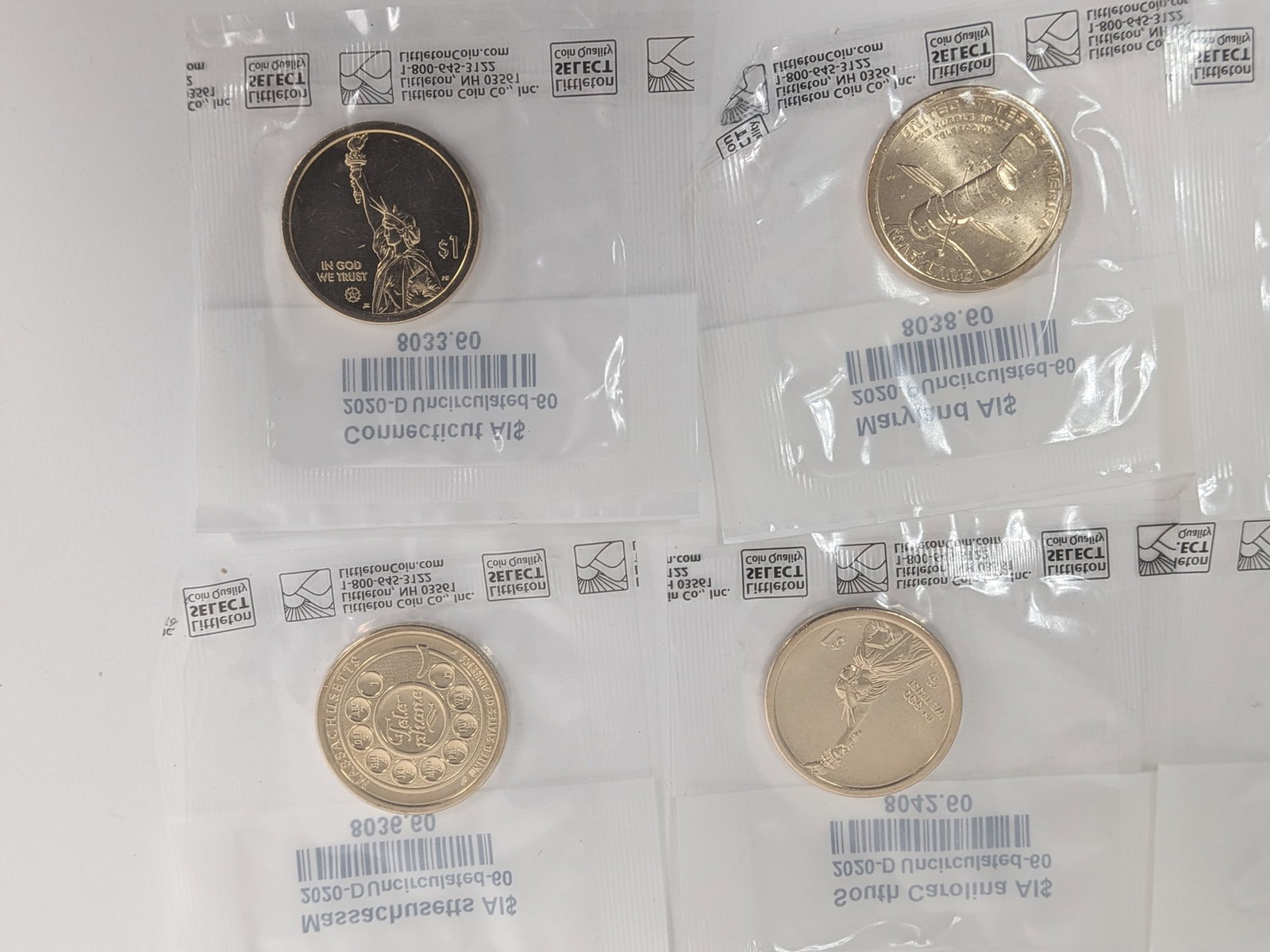 22 Uncirculated American Innovation Dollars - 4