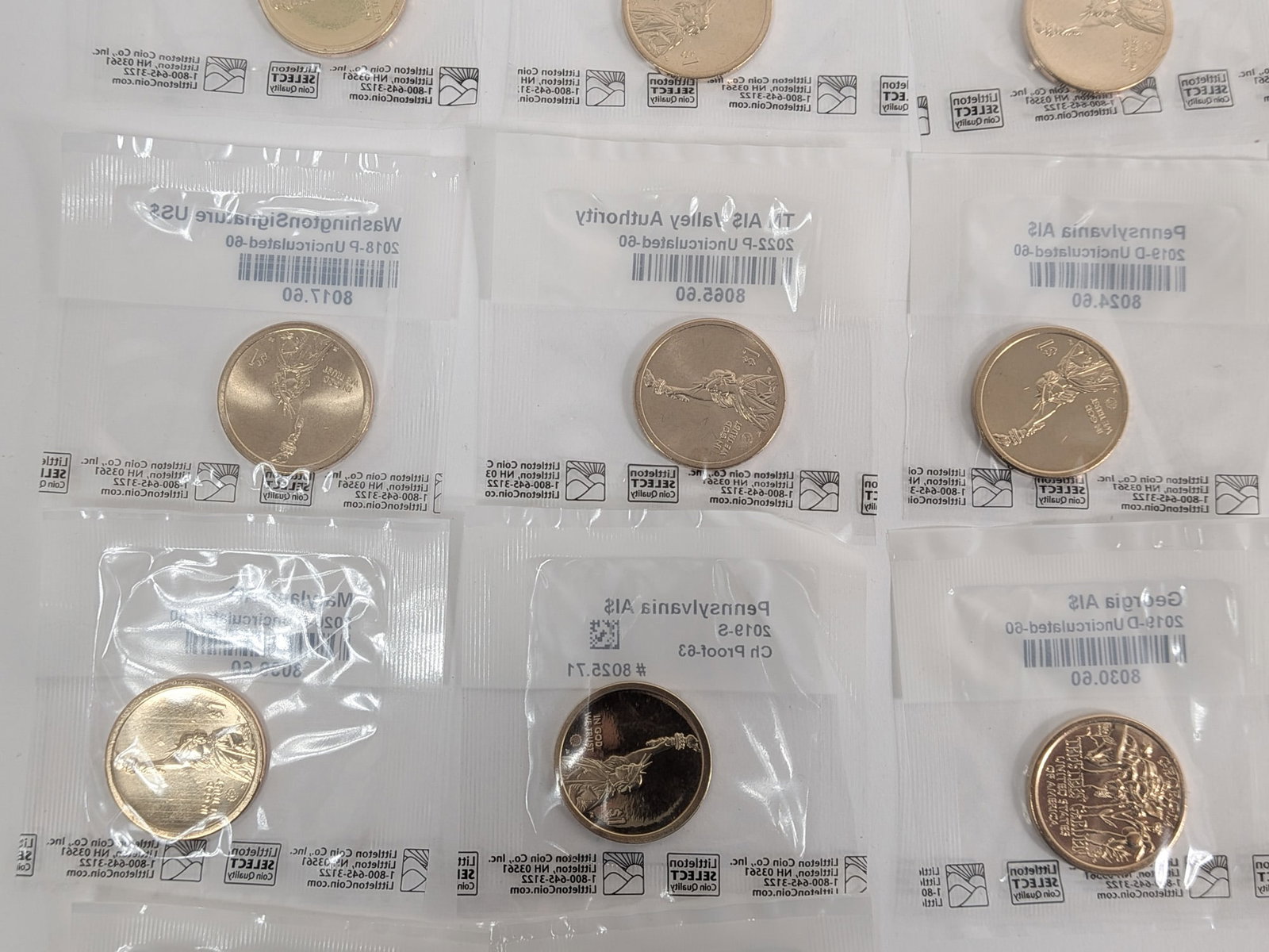 22 Uncirculated American Innovation Dollars - 5