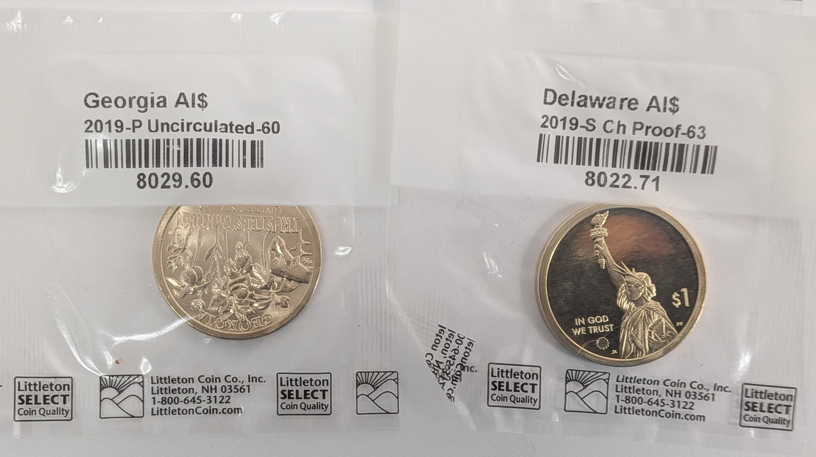 22 Uncirculated American Innovation Dollars - 7