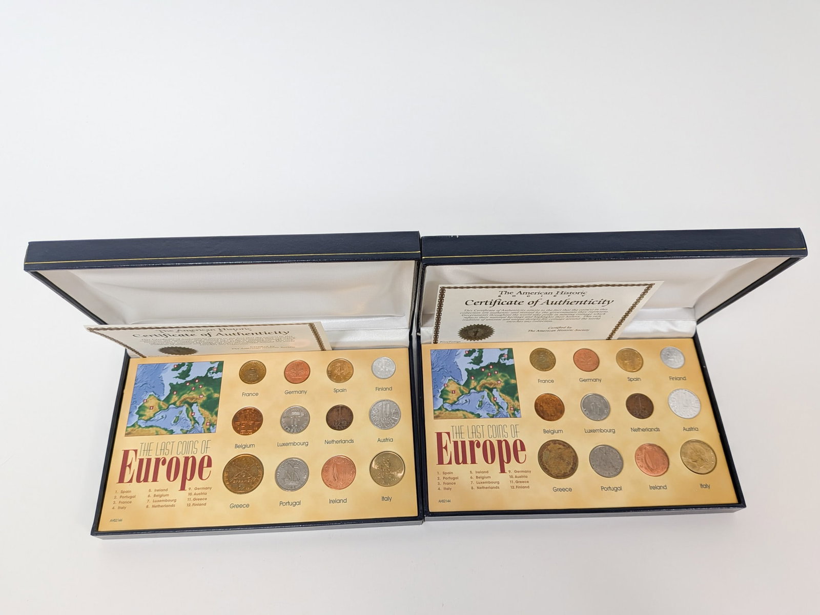 (4) Sets of "The Last Coins of Europe" Collection by The American Historic Society - 3