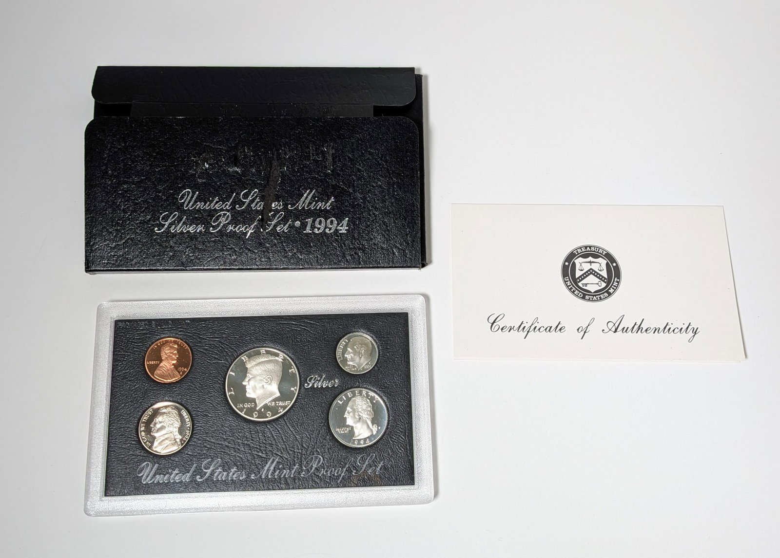 1994 United States Mint Silver Proof Set: 1994 United States Mint Silver Proof Set Literature Brooks Auction – Online Auction Terms & Conditions Contact: (856) 694-2960 | info@brooks.auction READ BEFORE YOU BID: We want you to feel