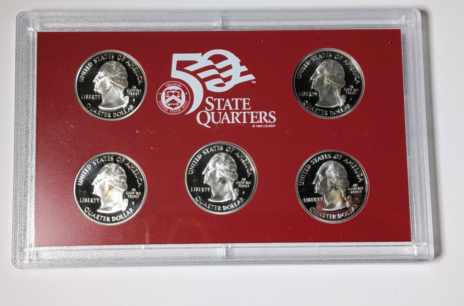2007 United States Mint 50 State Quarters Silver Proof Set - 3