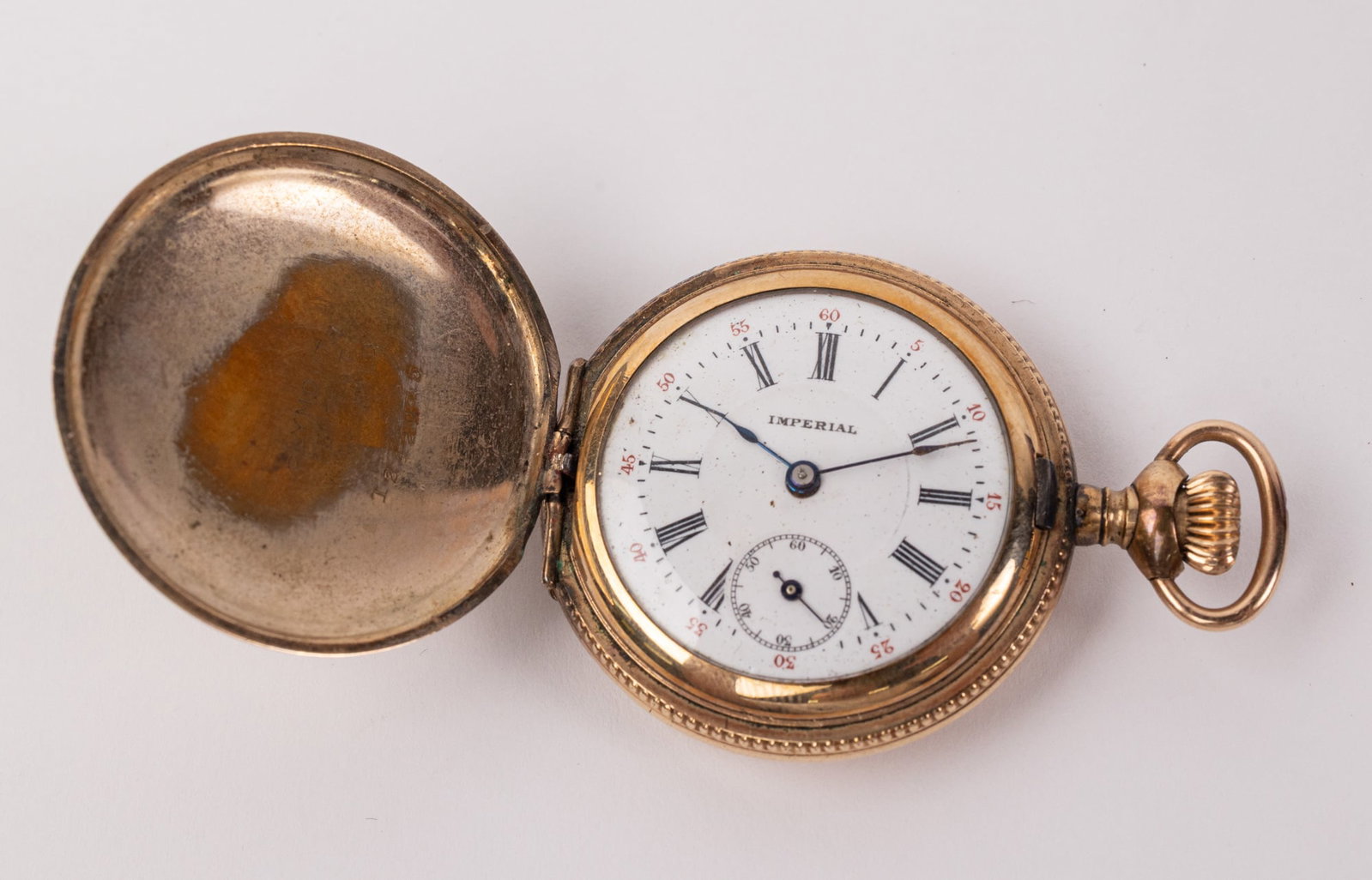 Antique "Imperial" Swiss Movement Pocket Watch: Antique "Imperial" Swiss Movement Pocket Watch Literature Brooks Auction – Online Auction Terms & Conditions Contact: (856) 694-2960 | info@brooks.auction READ BEFORE YOU BID: We want you to
