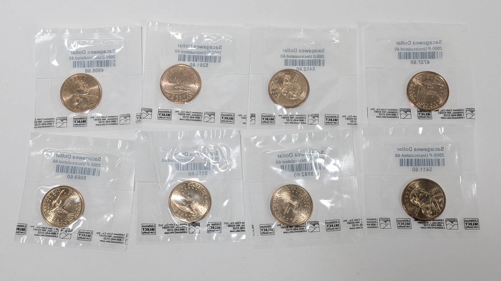 10 Uncirculated Sacagawea Dollars: 10 Uncirculated Sacagawea Dollars Literature Brooks Auction – Online Auction Terms & Conditions Contact: (856) 694-2960 | info@brooks.auction READ BEFORE YOU BID: We want you to feel confident