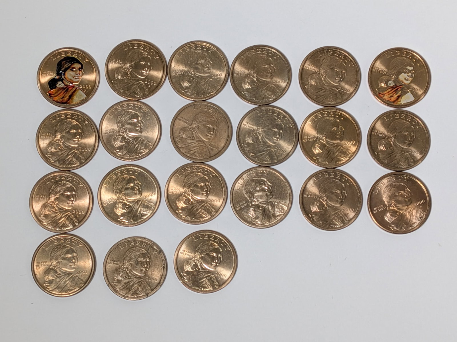 Twenty-One Sacagawea Dollar Coins: Twenty-One Sacagawea Dollar Coins Literature Brooks Auction – Online Auction Terms & Conditions Contact: (856) 694-2960 | info@brooks.auction READ BEFORE YOU BID: We want you to feel confident