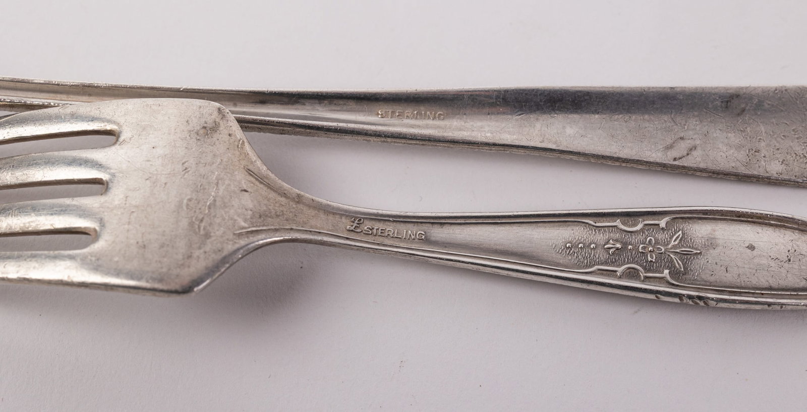 Pair of Vintage Sterling Silver Utensils - 3