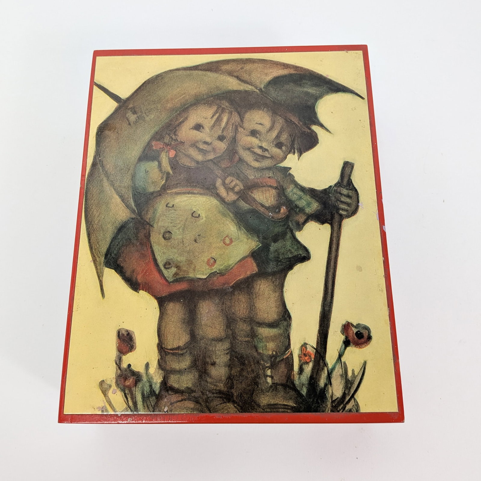 Vintage M.I. Hummel Reuge Musical Jewelry Box: "Du, du liegst mir im Herzen" Swiss Musical Movement Size 10" x 8" x 3" Literature Brooks Auction – Online Auction Terms & Conditions Contact: (856) 694-2960 | info@brooks.auction READ BEFOR
