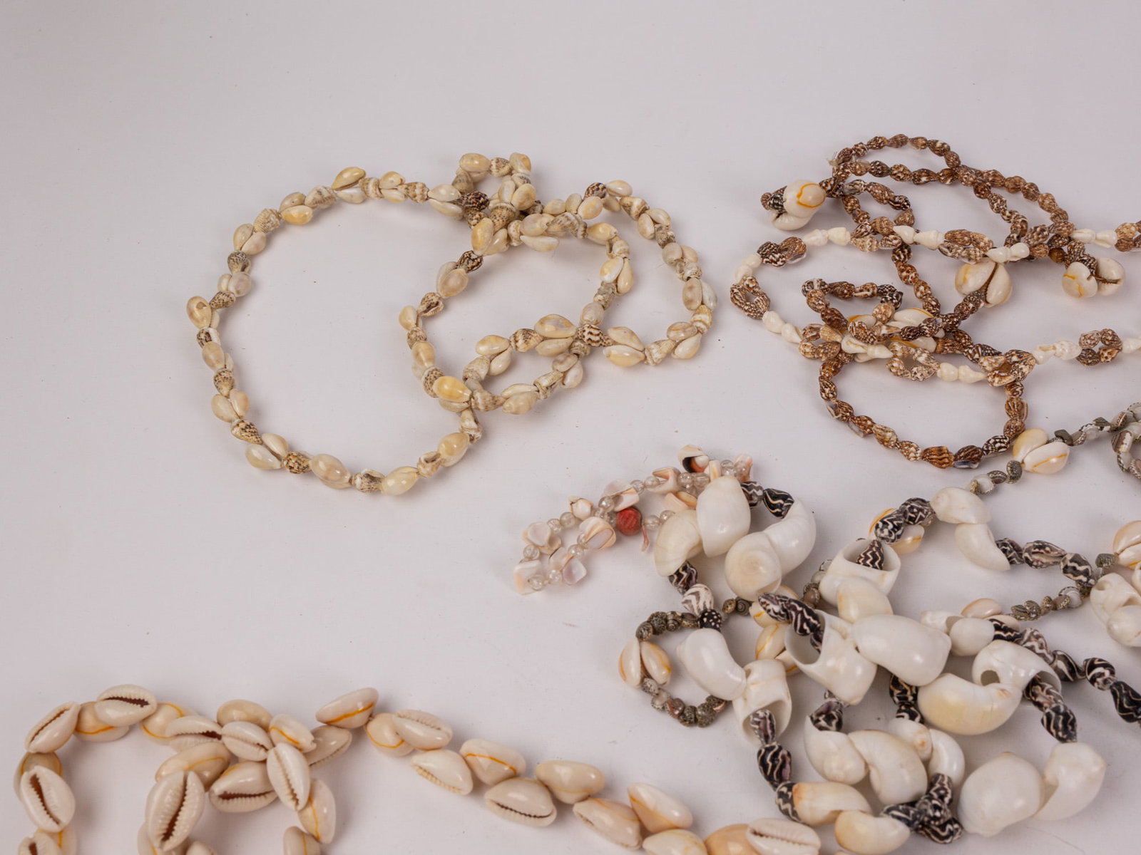 Assortment of Vintage Shell Necklaces - 2