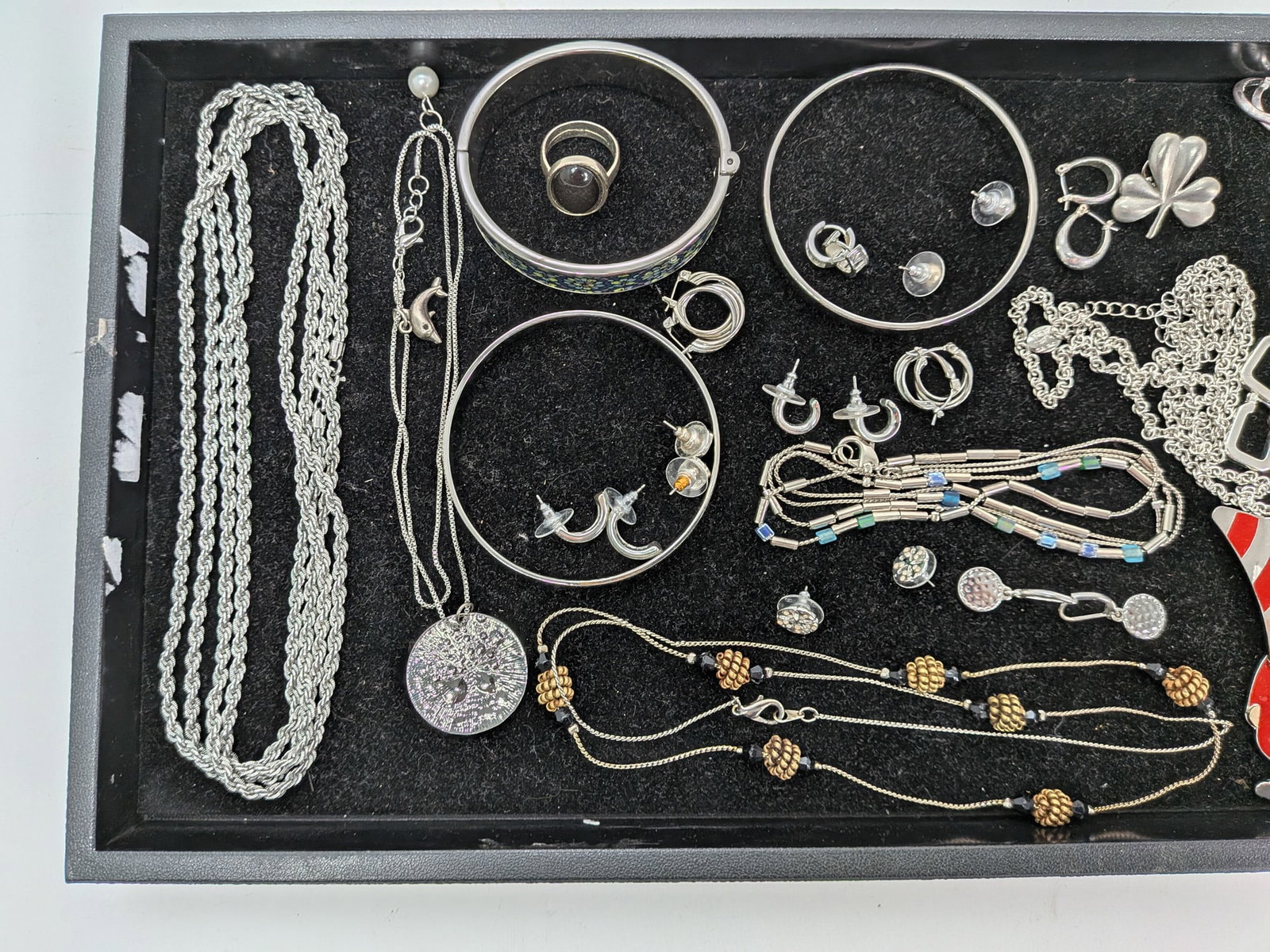 Assortment of Silver-Tone Jewelry - 2