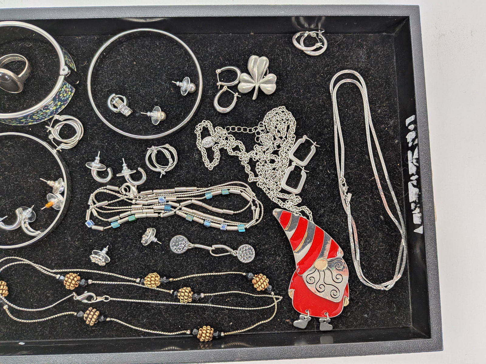 Assortment of Silver-Tone Jewelry - 3