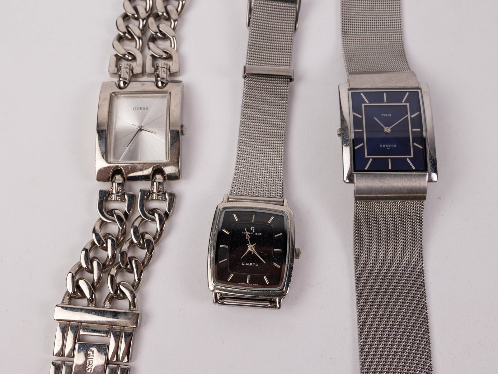 Grouping of Stainless Steel Mens Watches - 2