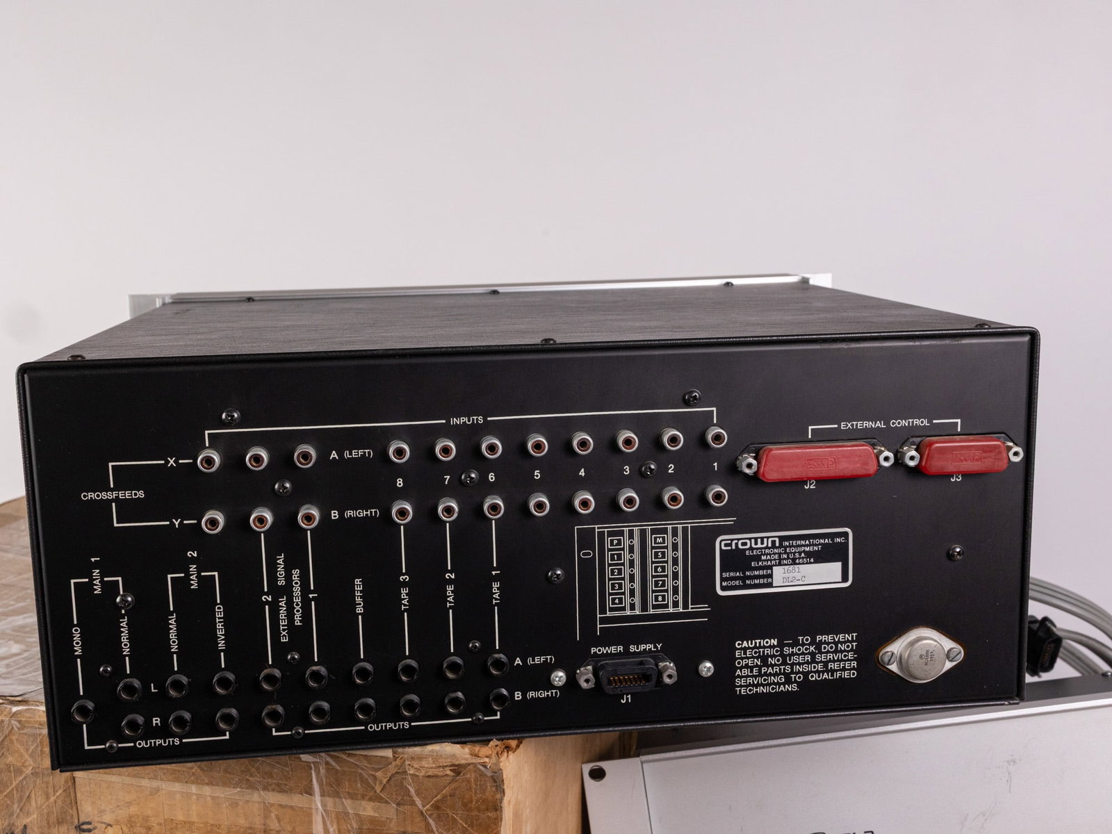 Crown DL-2 Digilogic Modular Preamplifier & Control Center with Components - 7
