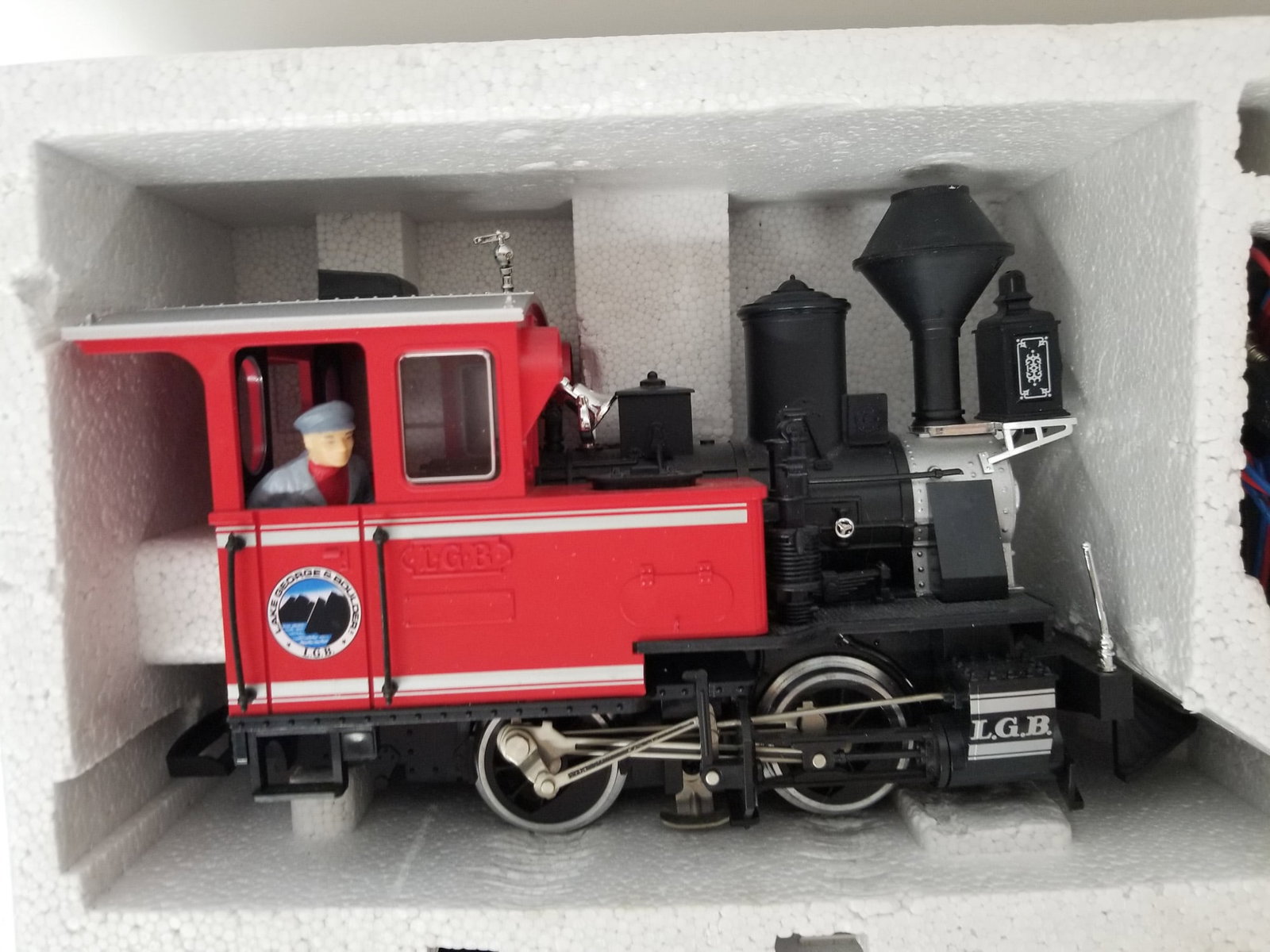 LGB Lehmann Gross Bahn Lake George & Boulder Train Set IOB - 2