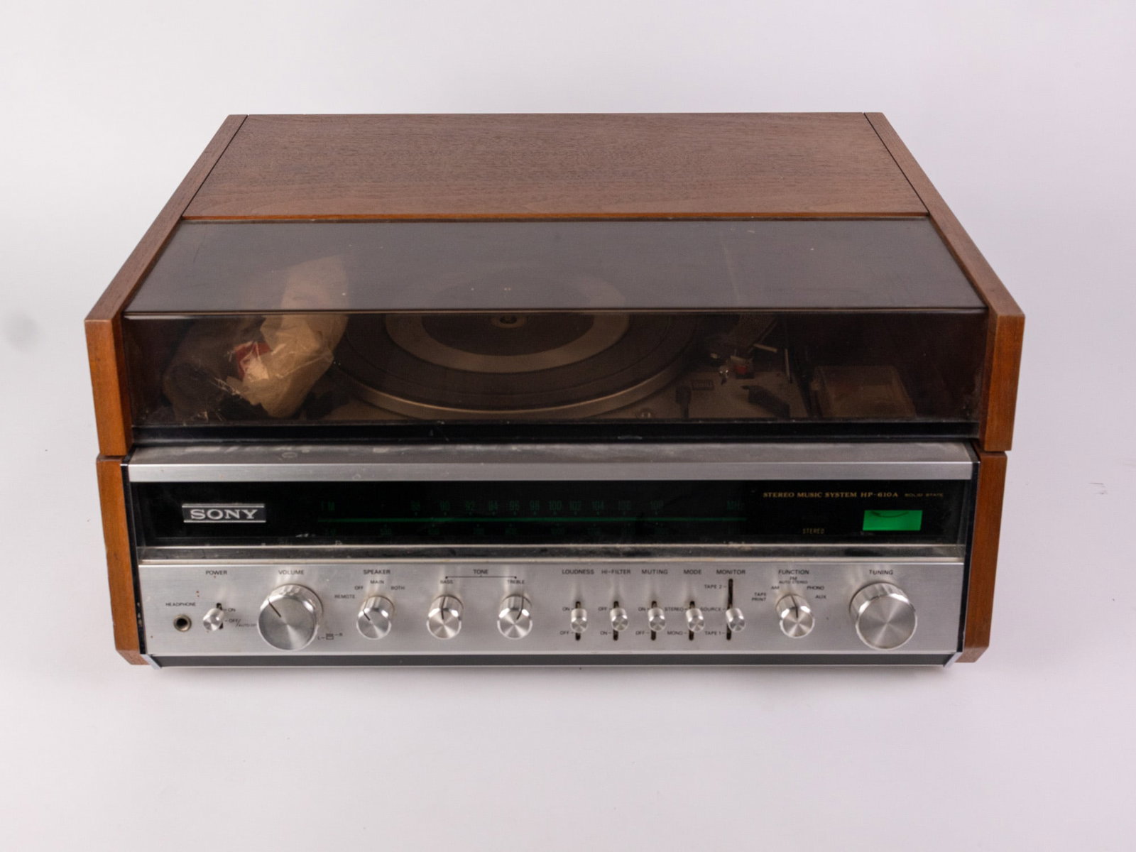Sony Stereo Music System Turntable HP-610A - 6