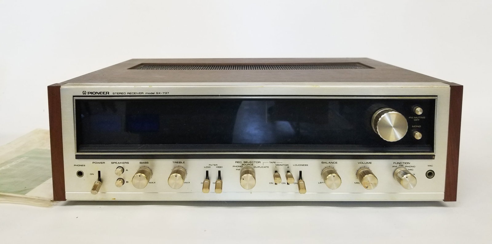 Vintage Pioneer SX-737 Stereo Receiver with VSX-D411 AV Receiver - 3