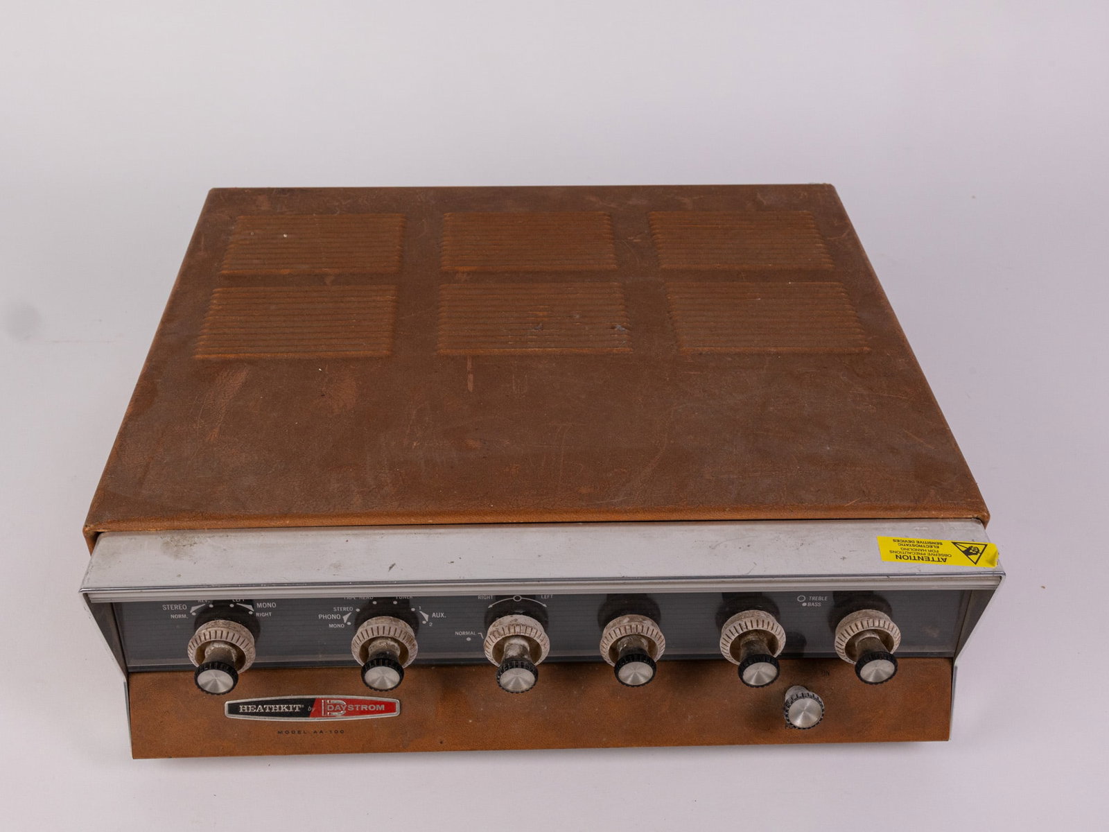 Vintage Heathkit Daystrom AA-100 Stereo Tube Integrated Amplifier - 4