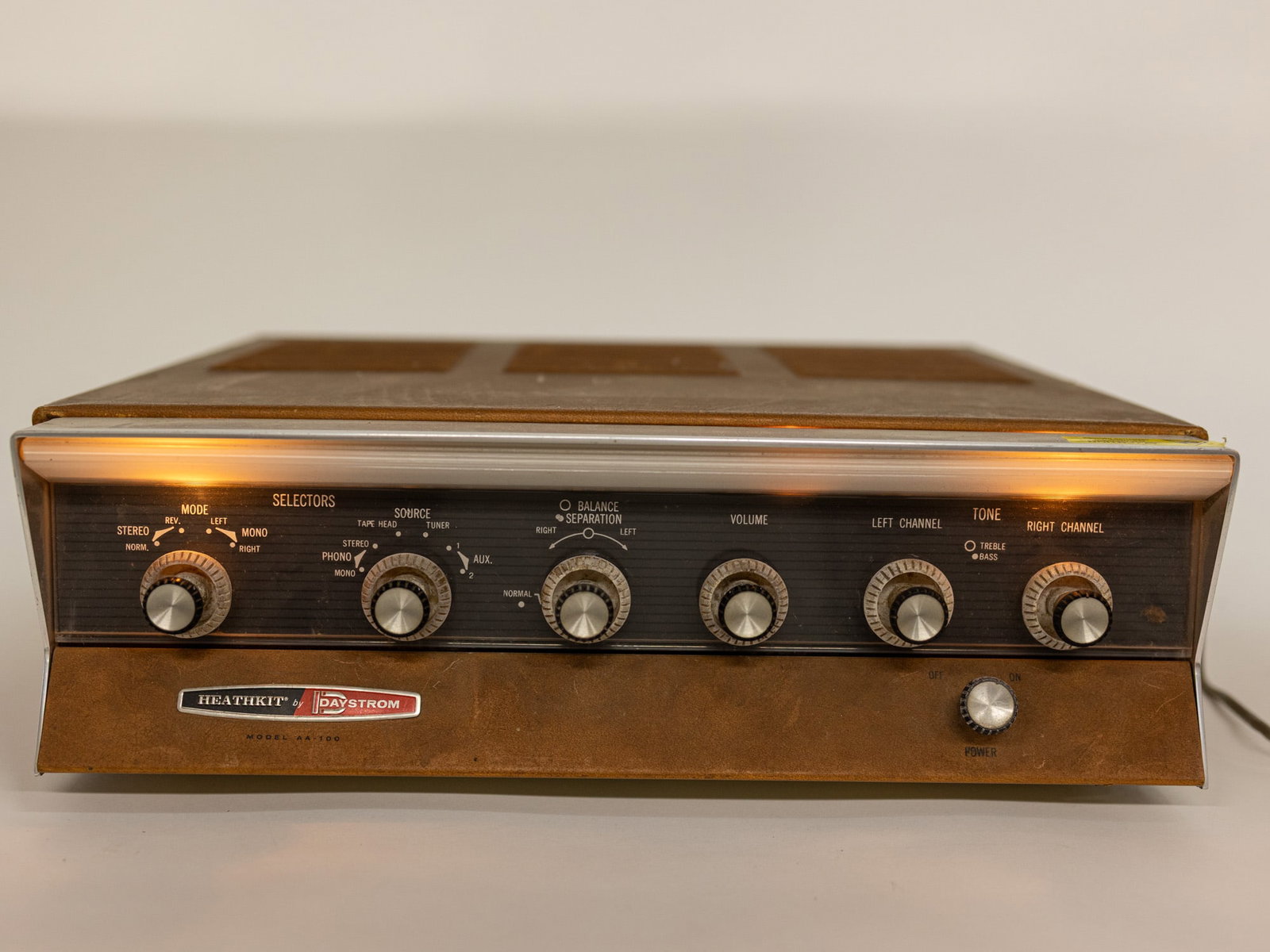 Vintage Heathkit Daystrom AA-100 Stereo Tube Integrated Amplifier - 5