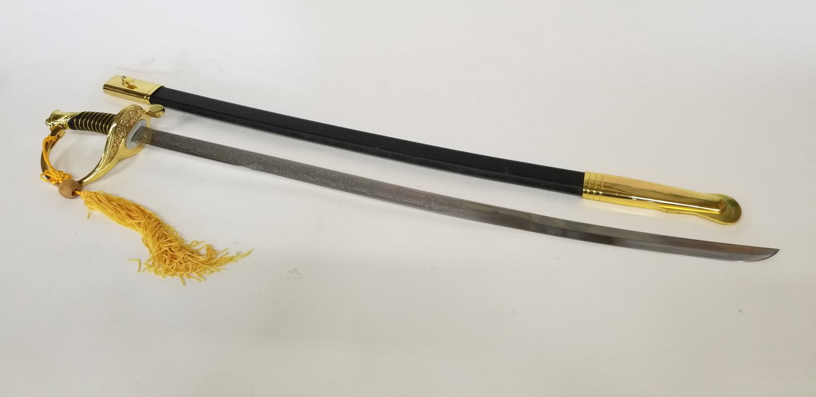 U.S. Marine Corps NCO Ceremonial Dress Sword: U.S. Marine Corps NCO Ceremonial Dress Sword Size 40" H Literature Brooks Auction – Online Auction Terms & Conditions