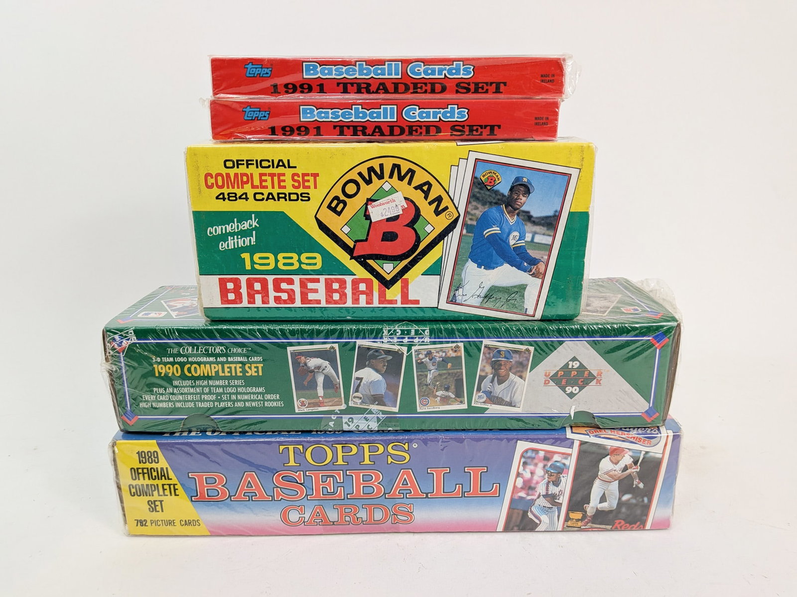 Five Factory-Sealed Baseball Card Sets ft. Topps (1 of 1)