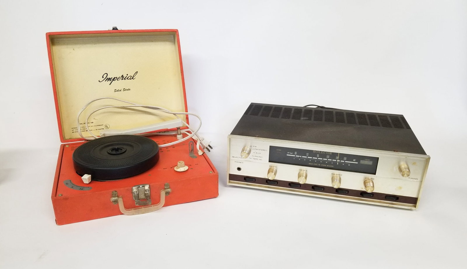 Pair of Vintage Audio Setups (1 of 7)