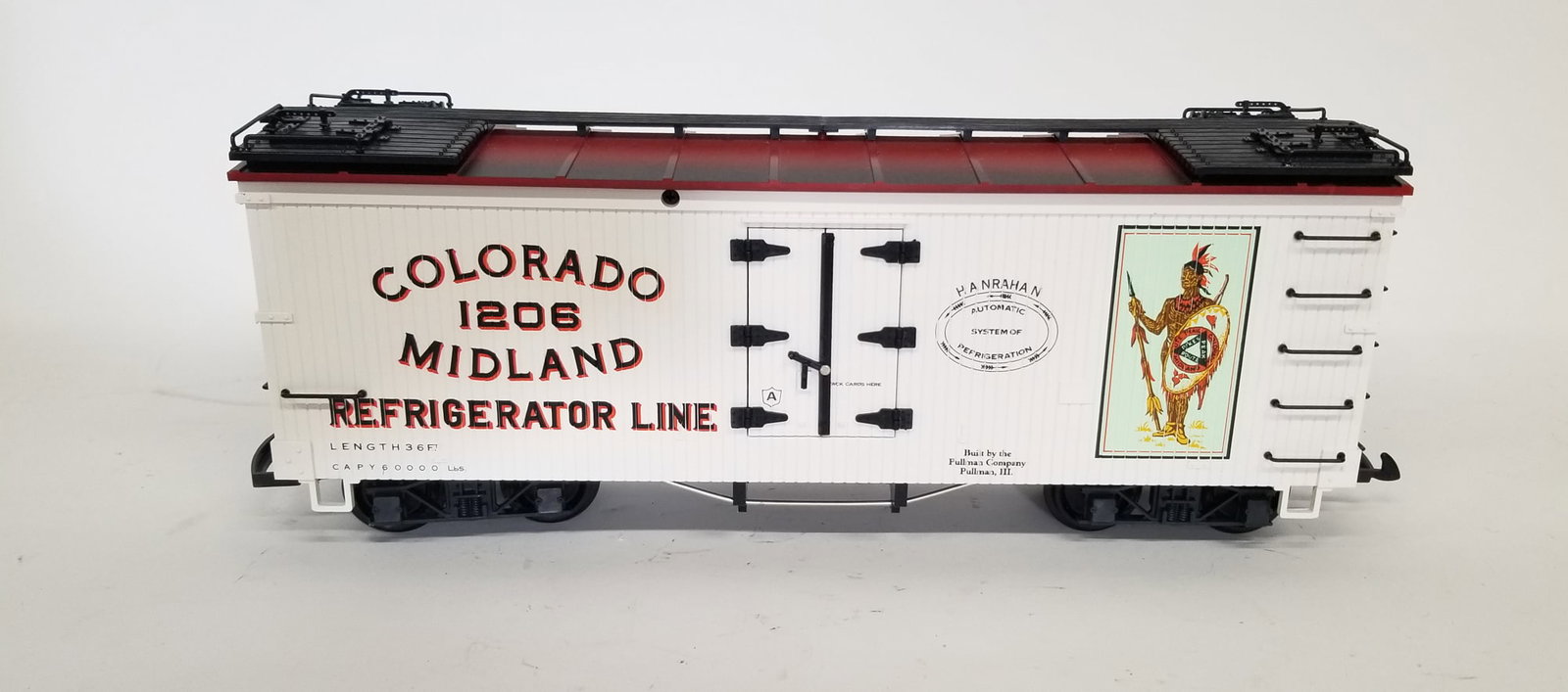 LGB Lehmann Gross Bahn #4072-P 01 Colorado Midland Reefer IOB (1 of 4)