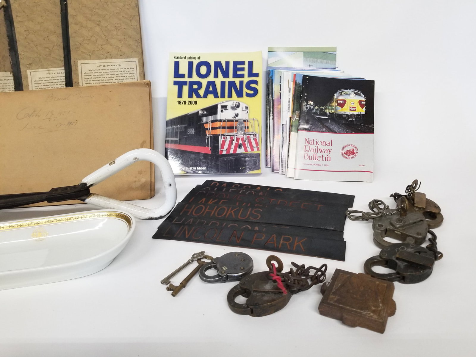 Assorted Railroad Artifacts & Ephemera - 3