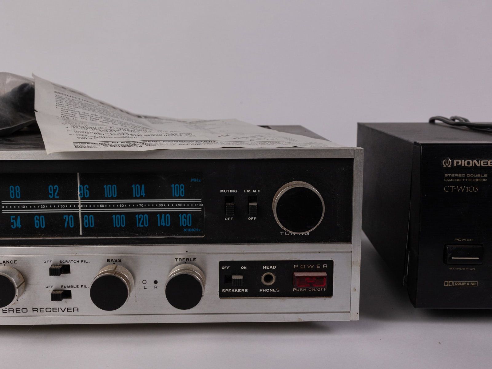 Pair of Audio Equipment ft. Nikko & Pioneer - 3