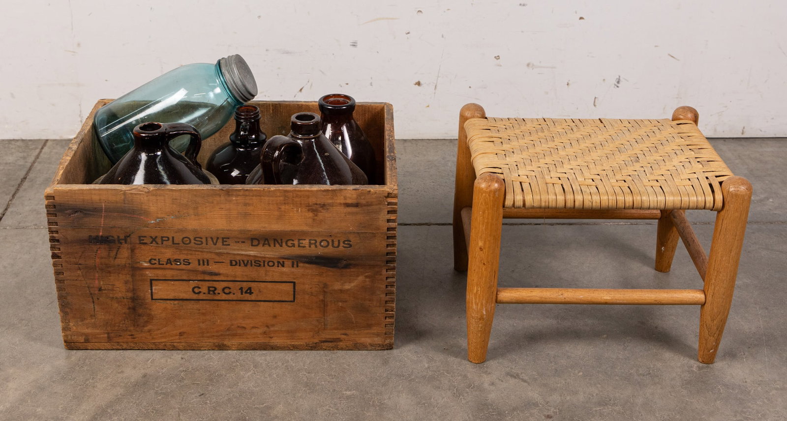 Primitive Assortment Lot Featuring Stoneware (1 of 3)
