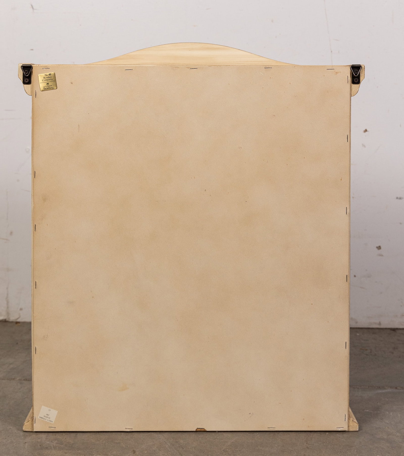 Vintage Bombay Company Wall Mounted Curio Cabinet - 3