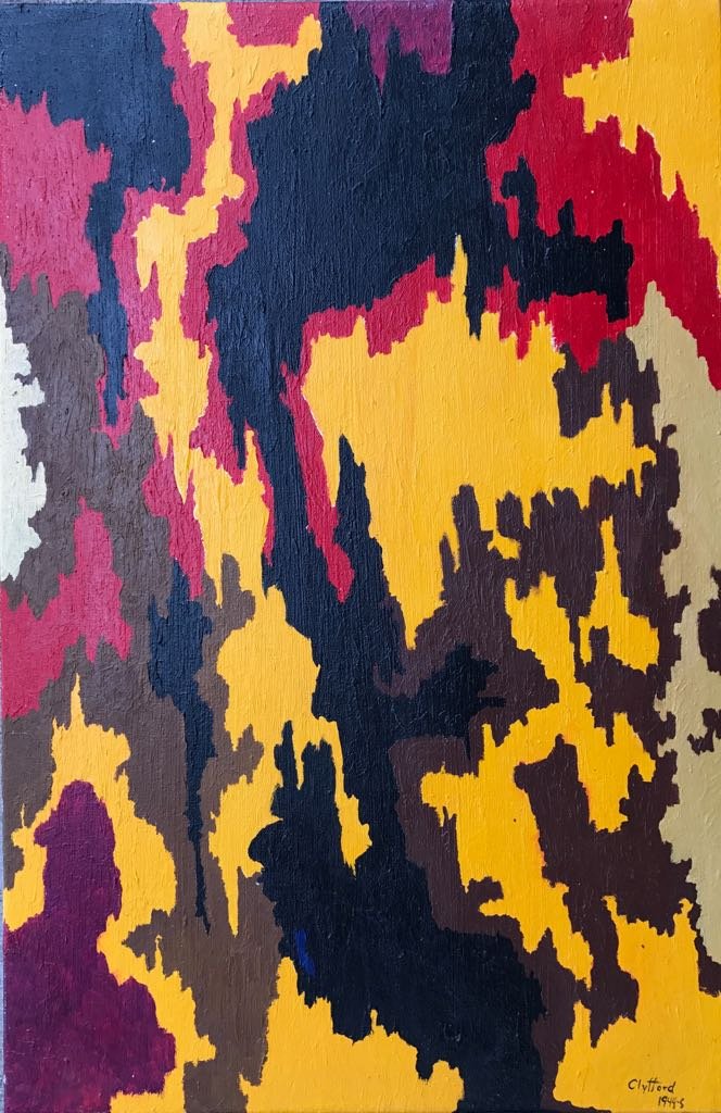 Clyfford Still (Oil on Canvas) (1 of 3)